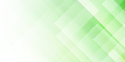 Abstract green geometric background overlap template vector with rounded square simple pattern. Green background with trendy shapes design. Eps10