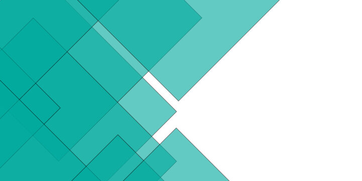 Modern Dark Green Turquoise Grey White Line Abstract Background for Presentation Design. gradient for presentation design, flyer, social media cover, web banner, tech banner with shapes elements.