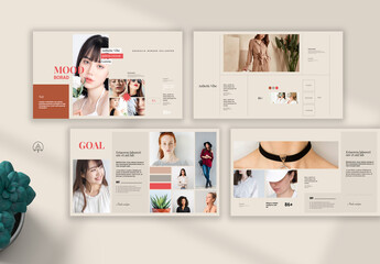 Fasion Mood Board Template