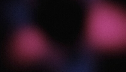 Magenta purple blue abstract glowing color gradient background on dark. Soft color glitch noisy gradient, vibrant color flow, bright, shine, noise texture, aesthetic texture background