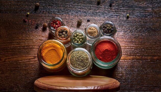 Utilize spices to promote health benefits and wellness.  