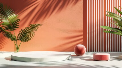 Photo of product display stand, stage stand