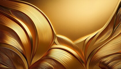 elegant gold wallpaper background with luxurious and sophisticated design