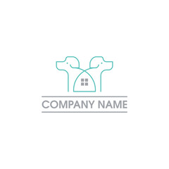 Simple, Modern, Fun, Unique, Dog Puppy House Pet And Animal Service