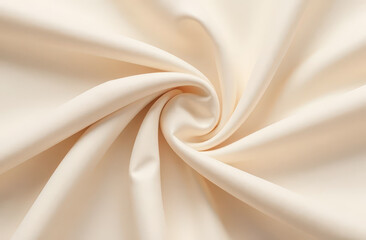 Obraz premium Soft Fabric in Beige and White with Champagne Splashes - Milky Texture, Fabric Decor, Textile Background, Fabric Store, Curtain Fabrics, Linen, Silk