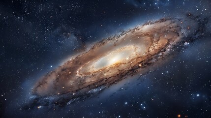 Fototapeta premium Spiral Galaxy in the Universe