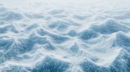 Fototapeta premium A large body of water with snow on top of it