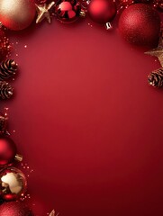 Luxury background for a new year banner, HD, Realistic. Copy space. Generative ai