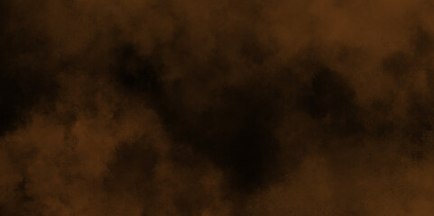 Dark abstract background orange Smoke effect with fog clouds background. orange velvet smoke texture fantasy smooth watercolor painted art design. Dark elegant Royal purple shades aquarelle paint	
