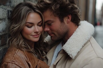 A Couple's Quiet Embrace A Tender Moment Capturing Their Deep Affection and Unwavering Commitment, Defining Their Shared Journey Through Life's Ups and Downs, a Testament to Love's Enduring Power and