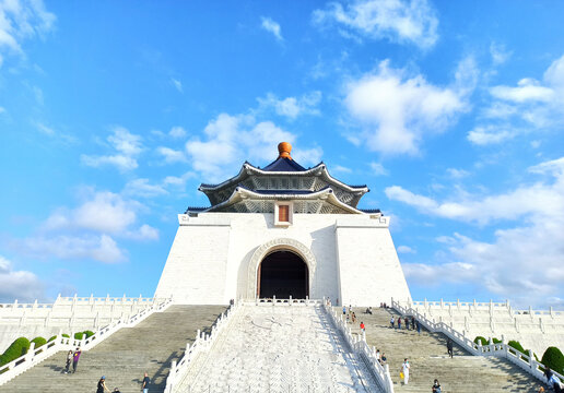The magnificent heritage of Taipei, Taiwan, Asia - National Chiang Kai-shek Monument