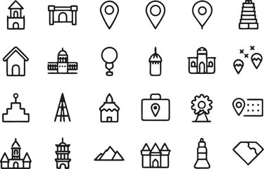 set of vector icons