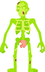 Zombie Horror Fright Bite Night