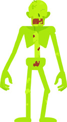 Zombie Horror Creature Survivor Struggle