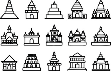 Fototapeta premium illustration of houses