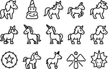 Obraz premium set of animals