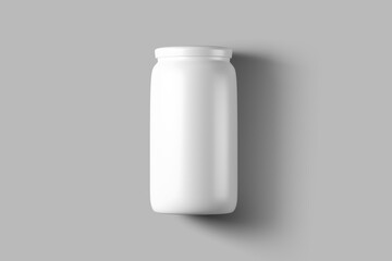 Plastic Jar Mockup