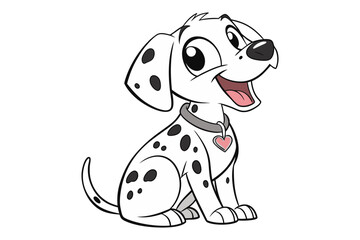 Playful Paws and Polka Dots vector