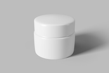 Cosmetic Jar Mockup