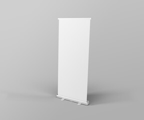 Display Stand Banner Mockup