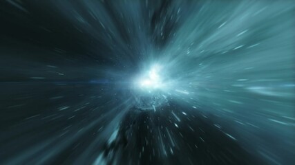 Traveling through a wormhole at lightspeed to planet earth - Powered by Adobe