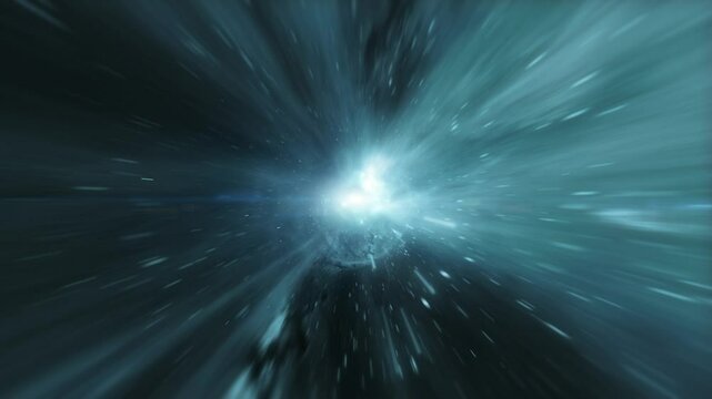 Traveling through a wormhole at lightspeed to planet earth