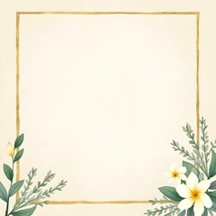 framework for photo or congratulation. Generative ai