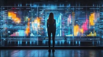 Holographic Sentiment Analysis Dashboard in Customer Service Center