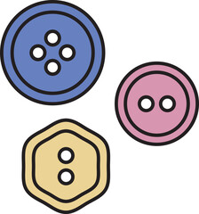 sewing button set