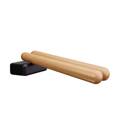 Chopsticks 3d Render Icons