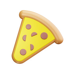 pizza 3d Render Icons