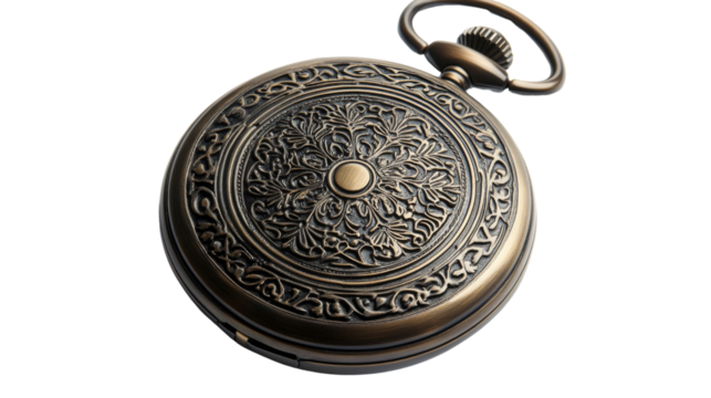 Pocket watch transparent background
