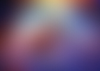 Abstract blurred grainy gradient background texture. Colorful digital grain dust soft noise effect pattern. Lo-fi multicolor vintage retro vivid colors. Nostalgia, vintage, 80s, 90s style synthwave