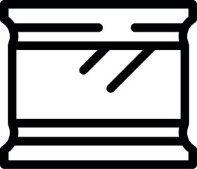 Zip lock bag storing food, using a vacuum sealing system to extend shelf life and maintain freshness