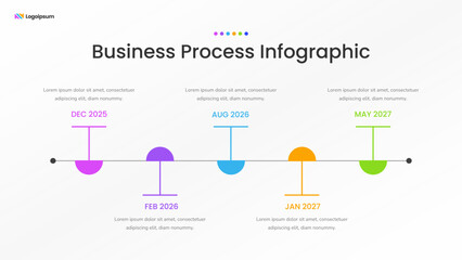 Business Process Infographic Slides