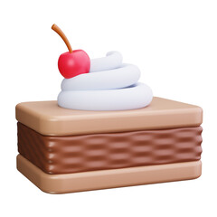 Ice Cream Sandwich 3d Render Icons
