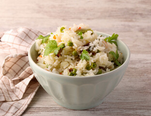 Rice with vegetables
