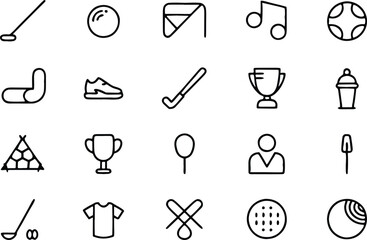set of medical icons
