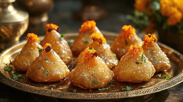 indian lavang latika, clove spiced sweet