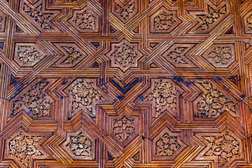 Medieval architecture of the Alhambra Palace, Granada, Spain