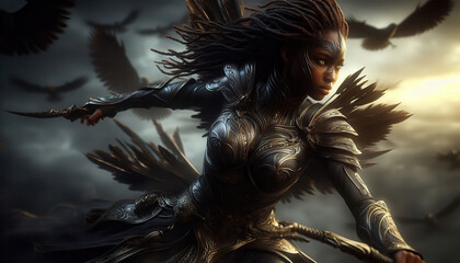 fantasy woman warrior