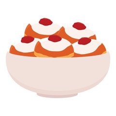 Traditional Jewish dessert Sufganiyot