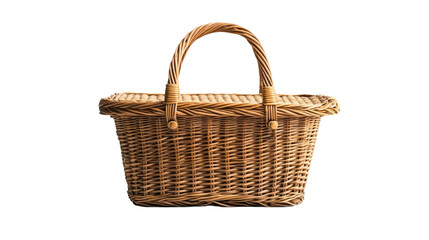 Obraz premium Picnic basket transparent background