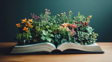 Celebrating world book day  a magical journey through fantasy literature and enchanted flora