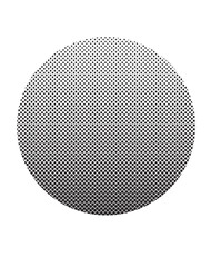 Retro style Vintage duotone & Comic effect. Black abstract halftone circle.  Monochrome rectangular Screen Tones Isolated on a White Background. Abstract vector background. 