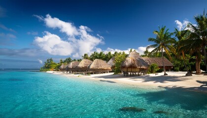 tropical paradise beach