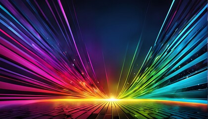 abstract background with rays