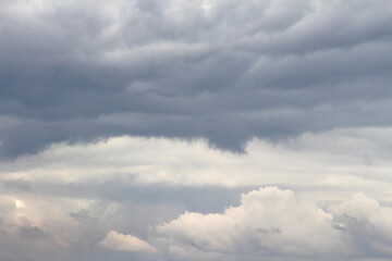 sky and clouds. sky and clouds. sky covered with clouds. cloudy weather. cloud background.