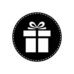 A gift box icon