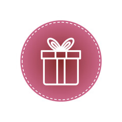 A gift box icon